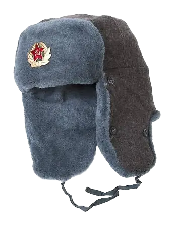 A furry Russian military hat.