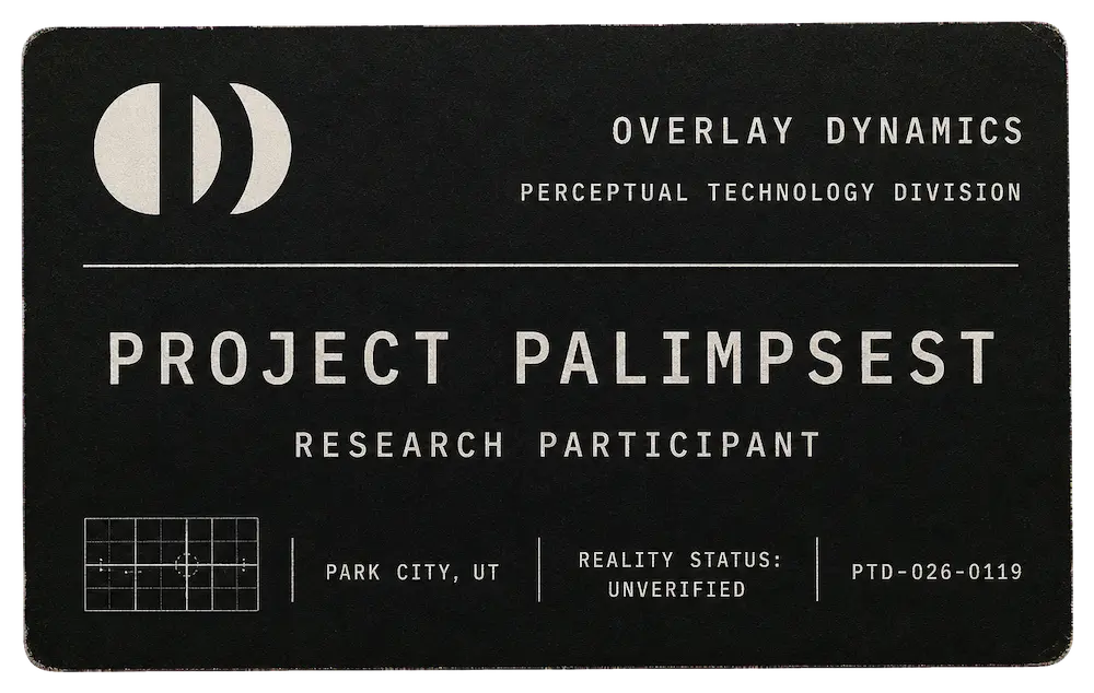 A catalog card for the Perceptual Technologies Division.